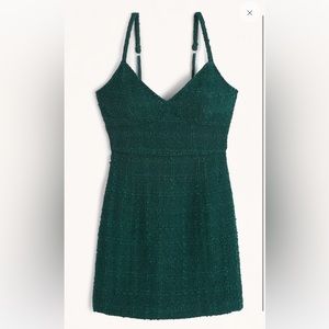 Abercrombie Corset Tweed Mini Dress NWT